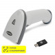 Беспроводной сканер штрих-кода MERTECH CL-2200 BLE Dongle P2D USB White в Саратове