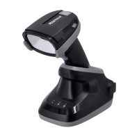 Беспроводной сканер штрих-кода MERTECH CL-2410 BLE Dongle P2D USB black + зарядно-коммуникационная подставка (Cradle)
