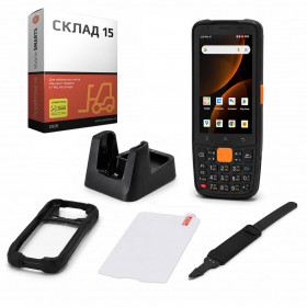 Комплект для маркировки ТСД MERTECH MovFast S40, арт. 10014 (кредл с передачей, чехол, стекло, ремешок) + ПО Клеверенс Комплект для маркировки ТСД MERTECH MovFast S40, арт. 10014 (кредл с передачей, чехол, стекло, ремешок) + ПО Клеверенс